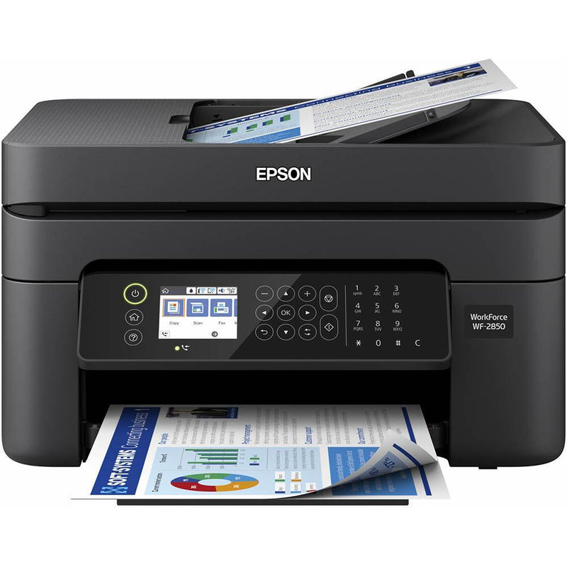 Epson WF-2850 Workforce All In One Inkjet Printer Colour Scan Copy Fax C11CG31501 - SuperOffice