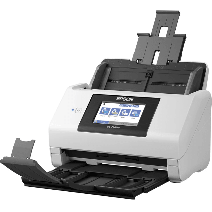 Epson WorkForce DS-790WN A4 Wireless Duplex Colour Document Scanner B11B265501 - SuperOffice
