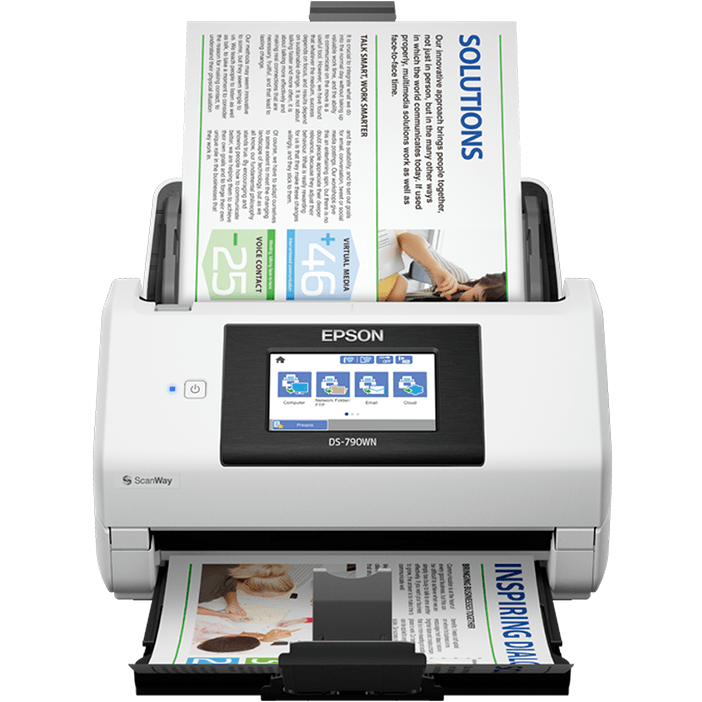 Epson WorkForce DS-790WN A4 Wireless Duplex Colour Document Scanner B11B265501 - SuperOffice