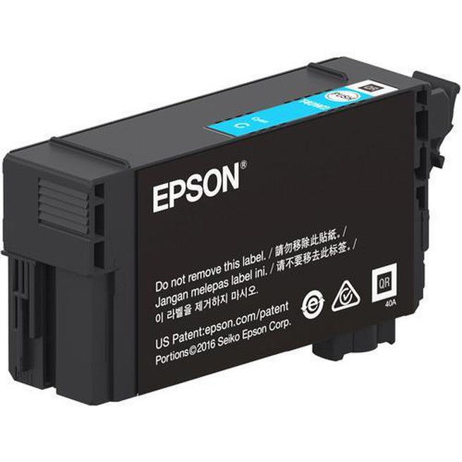 Epson XD2 E40U/T40U UltraChrome Pigment Ink Cartridge Cyan C13T40U200 - SuperOffice