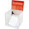 Esselte Ballot Box Lockable Large Clear 48369 - SuperOffice