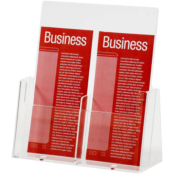 Esselte Brochure Holder Portrait 1 Tier 2 X Dl 31043 - SuperOffice