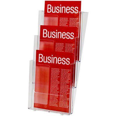 Esselte Brochure Holder Wall Mount 3 Tier A4 39672 - SuperOffice