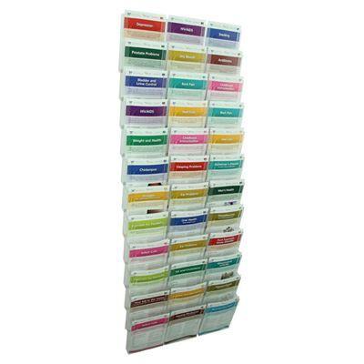 Esselte Cliplock Brochure Holders 36 Pockets A5 ESSCLIPKIT2 - SuperOffice