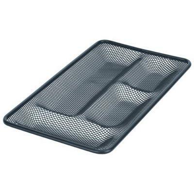 Esselte Drawer Tidy Metal Mesh Black 47551 - SuperOffice