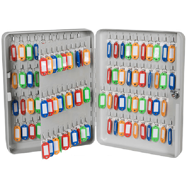 Esselte Key Cabinet Storage 140 Keys + Tags Box 0306240 - SuperOffice