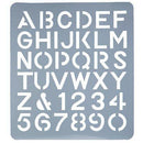 Esselte Letter Stencil 75Mm 44741 - SuperOffice