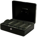 Esselte No.12 Classic Cash Box 300 X 230 X 90Mm Black 375126 - SuperOffice