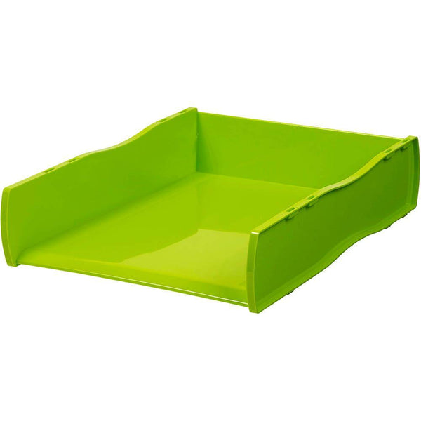 Esselte Nouveau Document Tray Lime 46799 - SuperOffice