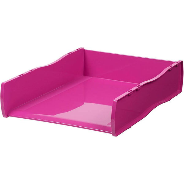 Esselte Nouveau Document Tray Pink 46804 - SuperOffice