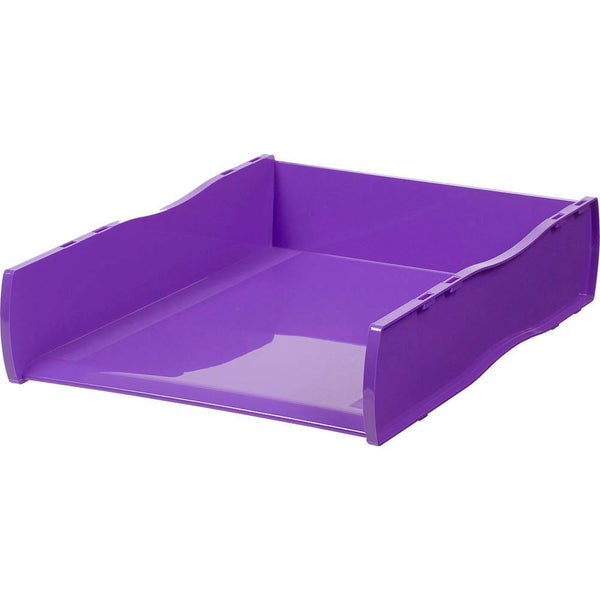 Esselte Nouveau Document Tray Purple 46805 - SuperOffice