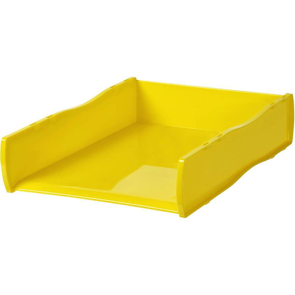Esselte Nouveau Document Tray Yellow 46830 - SuperOffice