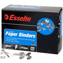 Esselte Paper Binders 31mm No.645 Silver Box 200 0006454 - SuperOffice