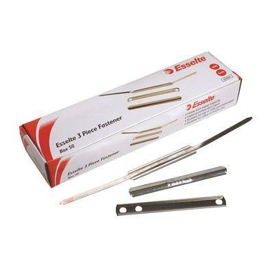 Esselte Paper Fasteners 3 Piece Box 50 42692 - SuperOffice