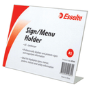 Esselte Sign / Menu Holder Slanted Landscape A5 Reception Lobby Restaurant 47565 - SuperOffice