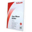 Esselte Sign / Menu Holder Wall Mount Portrait A3 47584 - SuperOffice
