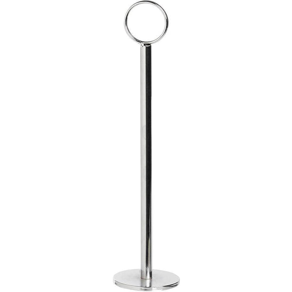 Esselte Table Number Holder Metal 200Mm Silver 31715 - SuperOffice