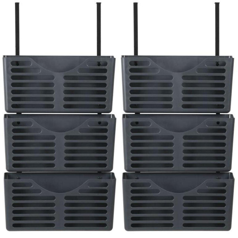 Esselte Verticalmate File Pocket X1 Charcoal Vertical Mate 6 Pack 30025 (6 Pack) - SuperOffice