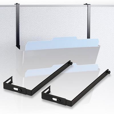 Esselte Verticalmate Partition Hanger Charcoal Pack 2 30016 - SuperOffice