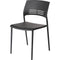 Eternia Stacking Chair Black YS0313B - SuperOffice