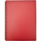 Euro Matte Refillable Display Book 20 Pocket A4 Burgundy 100851932 - SuperOffice
