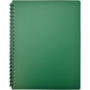 Euro Matte Refillable Display Book 20 Pocket A4 Green 100851934 - SuperOffice