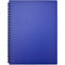 Euro Matte Refillable Display Book 20 Pocket A4 Mid Blue 100851688 - SuperOffice