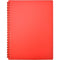 Euro Matte Refillable Display Book 20 Pocket A4 Red 100851939 - SuperOffice