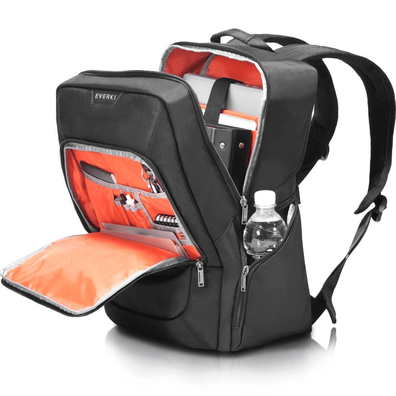 Everki Advance Laptop Backpack Bag 15.6" Inch Black EKP107 - SuperOffice