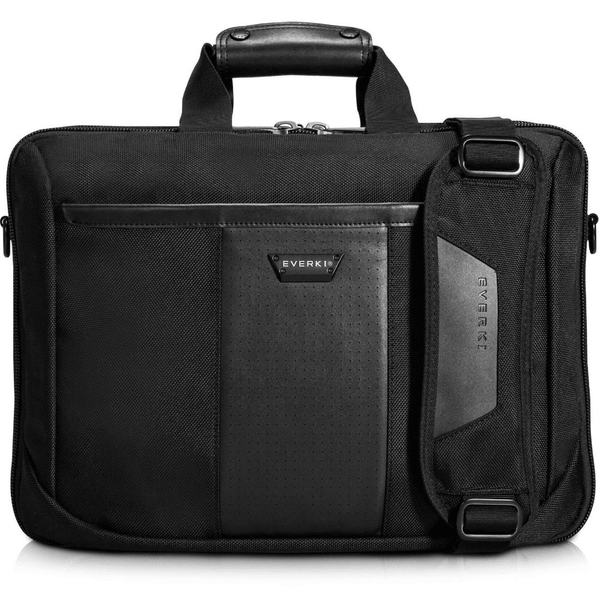 Everki Versa Checkpoint Friendly Briefcase Carry Shoulder Brief Bag 16" Laptop Black EKB427 - SuperOffice