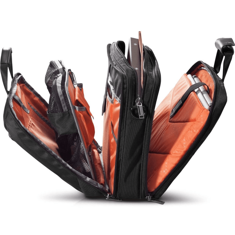 Everki Versa Checkpoint Friendly Briefcase Carry Shoulder Brief Bag 16" Laptop Black EKB427 - SuperOffice