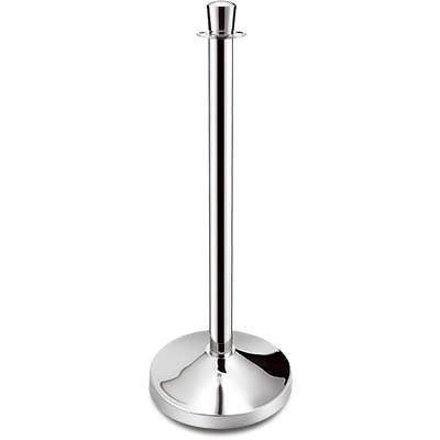 Executive Q Senator Queue Stand Polished Stainless Steel VQ2221 - SuperOffice