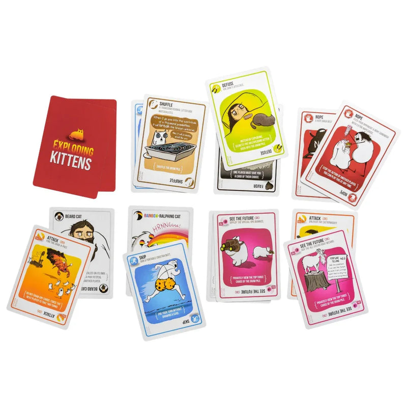 Exploding Kittens 2 Player Edition Party Game 810083040660 - SuperOffice