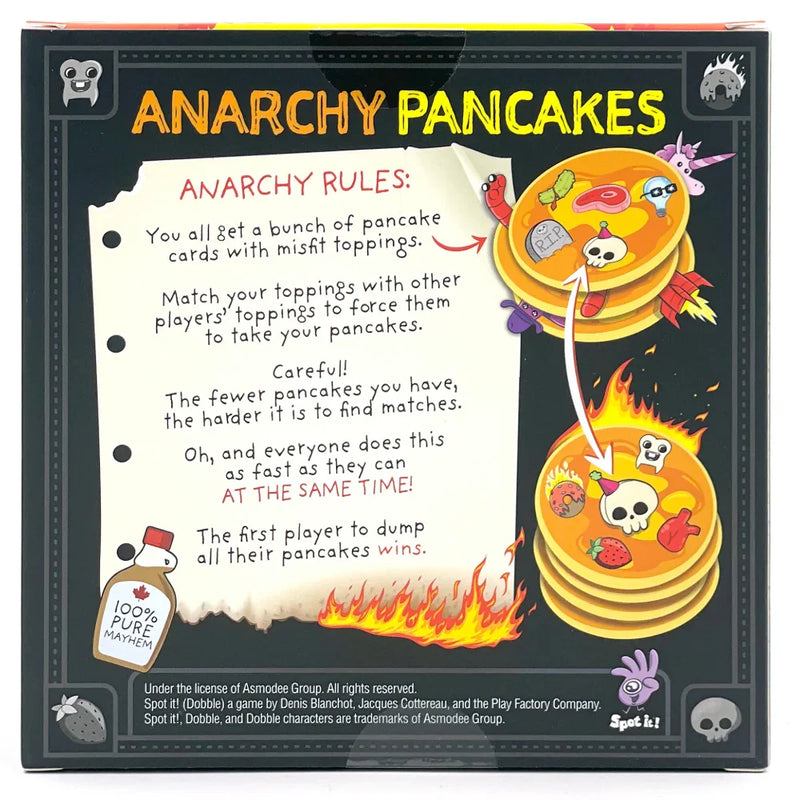 Exploding Kittens Anarchy Pancakes Family Card Game 810083044286 - SuperOffice