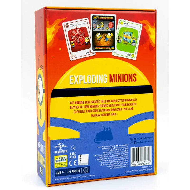 Exploding Kittens Exploding Minions Party Game 852131006495 - SuperOffice