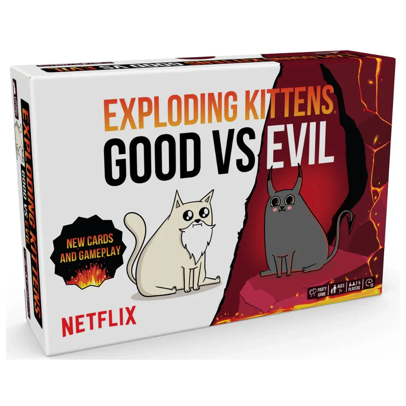 Exploding Kittens Good vs Evil Party Game 810083044255 - SuperOffice