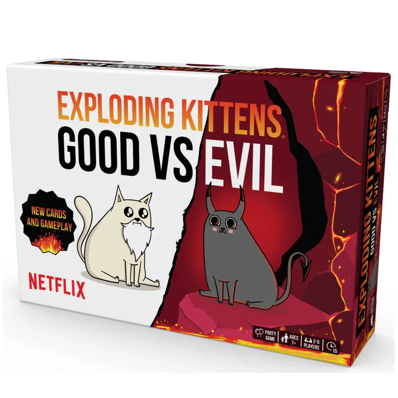 Exploding Kittens Good vs Evil Party Game 810083044255 - SuperOffice