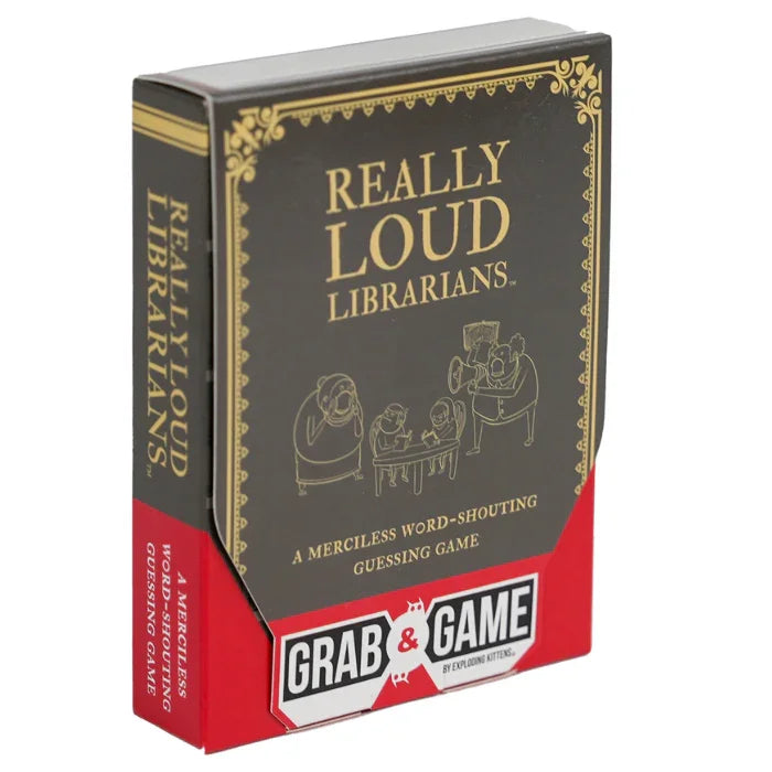 Exploding Kittens Grab & Game Really Loud Librarians Party Game 810083046204 - SuperOffice