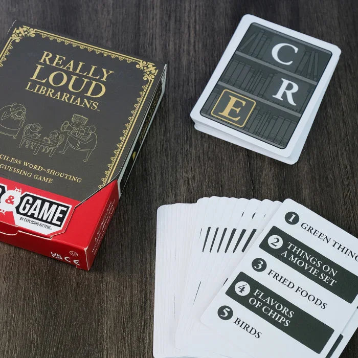 Exploding Kittens Grab & Game Really Loud Librarians Party Game 810083046204 - SuperOffice