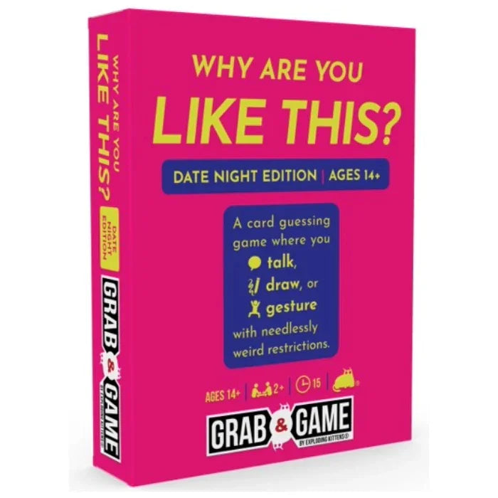 Exploding Kittens Grab & Game Why Are You Like This Date Mode Party Game 810083044637 - SuperOffice