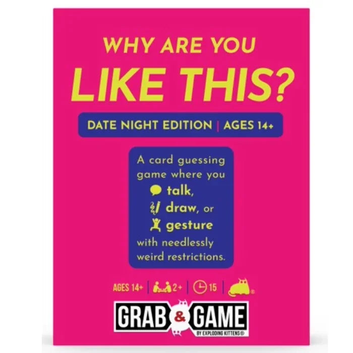 Exploding Kittens Grab & Game Why Are You Like This Date Mode Party Game 810083044637 - SuperOffice