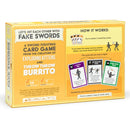 Exploding Kittens Let's Hit Each Other With Fake Swords Party Game Large Box 810083046228 - SuperOffice