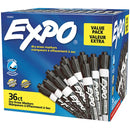 Expo Dry Erase Whiteboard Marker Chisel Black Box 36 1920940A - SuperOffice