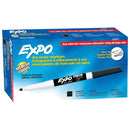 Expo Whiteboard Marker Dry Erase Fine Tip Black Box 12 86001 - SuperOffice