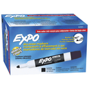 Expo Whiteboard Markers Bullet Tip Black Box 12 82001 (Box 12) - SuperOffice