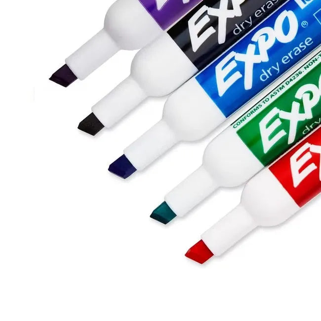 Expo Whiteboard Markers Chisel Tip Assorted 36 Pack 1921061 - SuperOffice