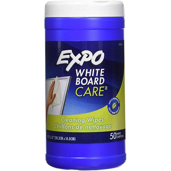 Expo Whiteboard Towelettes Pack 50 81850 - SuperOffice