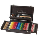 Faber-Castell 125 Pieces Art & Graphic Collection Watercolour Albrecht Dürer/Colour Pencils Polychromos Plus Wooden Case Set 18-110085 - SuperOffice