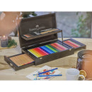 Faber-Castell 125 Pieces Art & Graphic Collection Watercolour Albrecht Dürer/Colour Pencils Polychromos Plus Wooden Case Set 18-110085 - SuperOffice