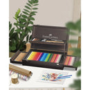 Faber-Castell 125 Pieces Art & Graphic Collection Watercolour Albrecht Dürer/Colour Pencils Polychromos Plus Wooden Case Set 18-110085 - SuperOffice